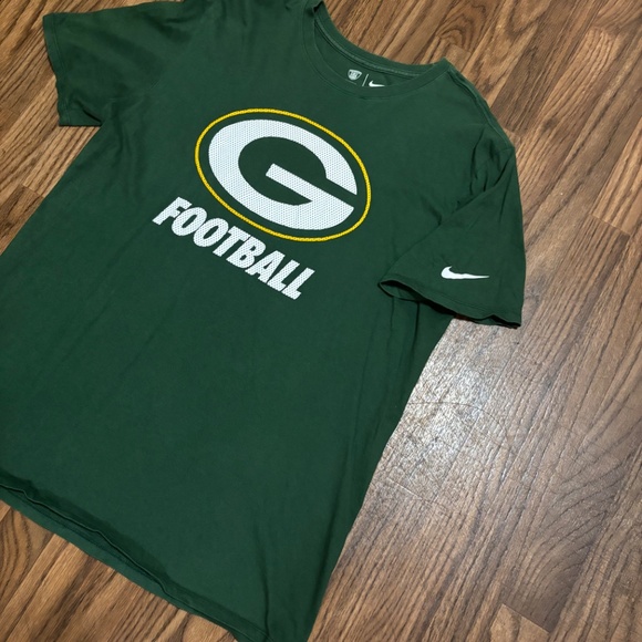 The Nike Tee * Athletic Cut NFL Equipment Training Short Sleeve Tee * GB Packers - Picture 3 of 10